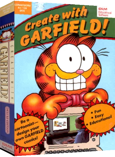 Create With Garfield! — box-3D (US)
