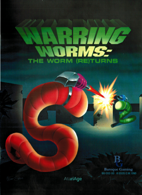 Warring Worms - The Wormturns box art