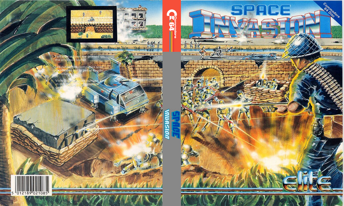 Space Invasion — box-texture (DE)