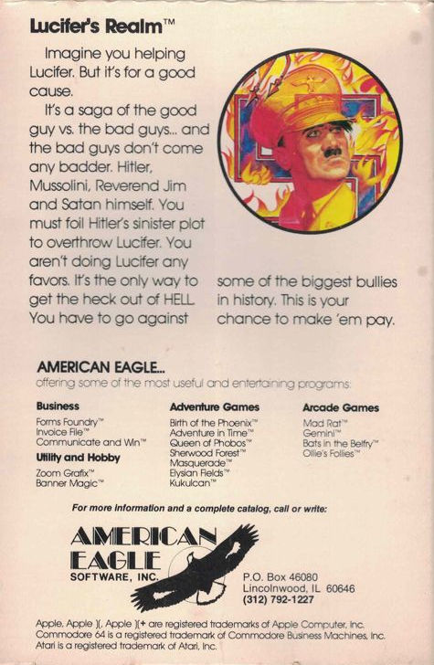 Lucifer's Realm — box-2D-back (US)