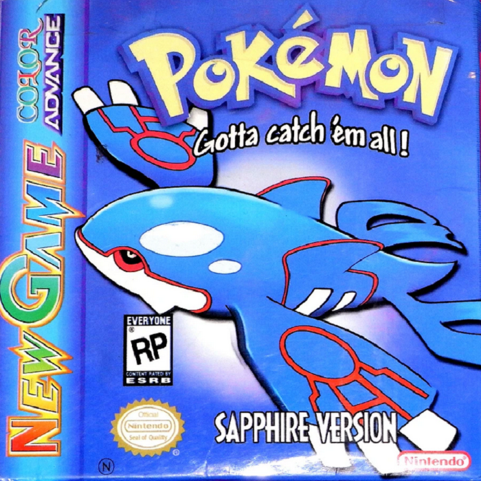 Pokemon - Sapphire Version box art