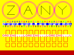 Zany Adventure — sstitle (WOR)