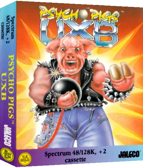 Psycho Pigs Uxb — box-3D (EU)