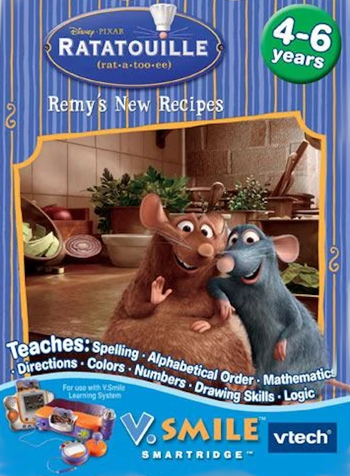 Ratatouille - Remy's New Recipes box art