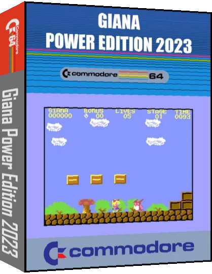 Giana Power Edition 2023 — box-3D (CUS)