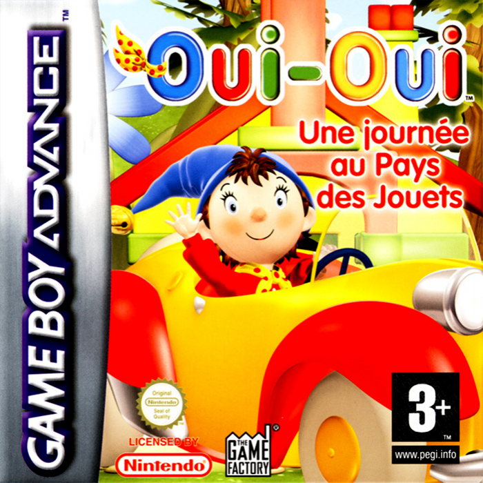 Noddy - A Day in Toyland — box-2D (FR)