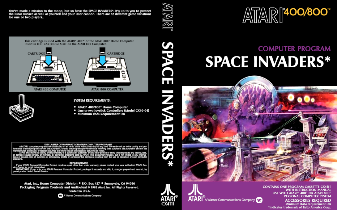 Space Invaders — box-texture (WOR)