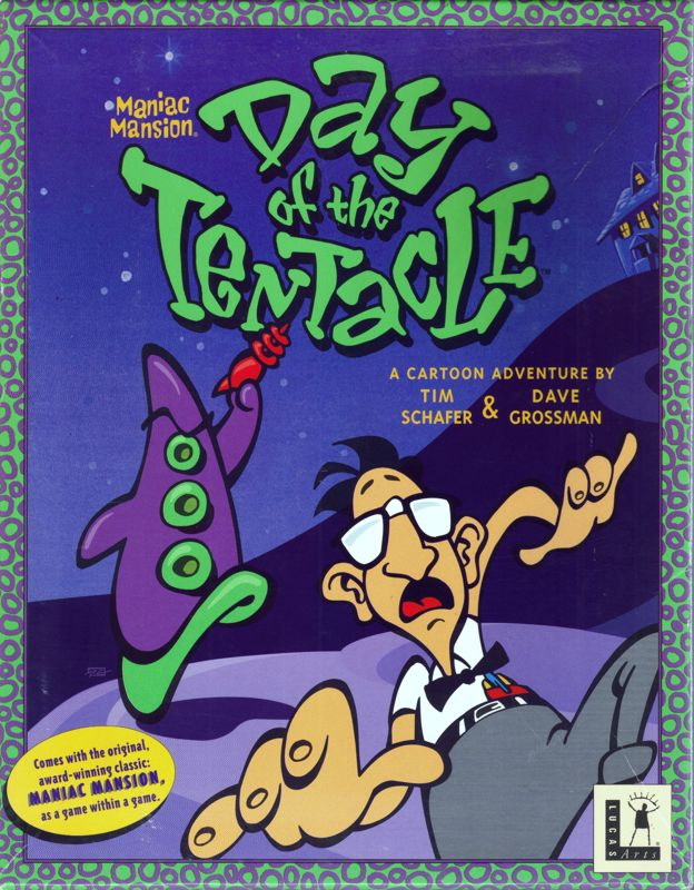 Maniac Mansion - Day of the Tentacle box art