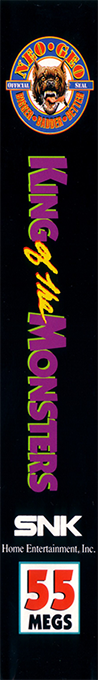 King of the Monsters — box-2D-side (WOR)