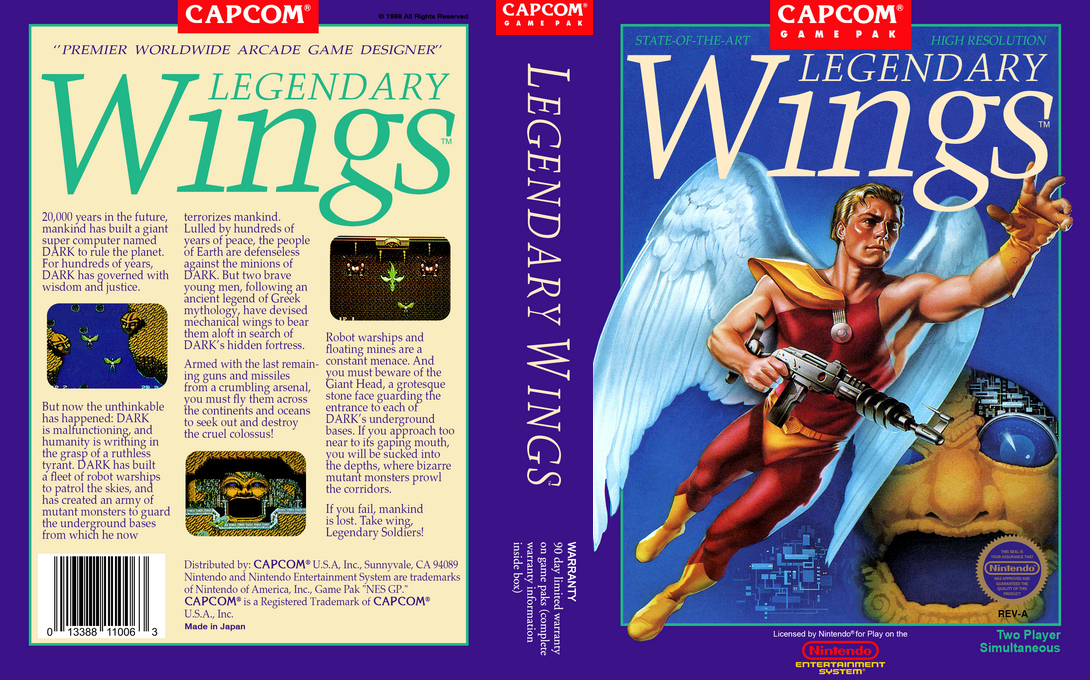 Legendary Wings — box-texture (US)