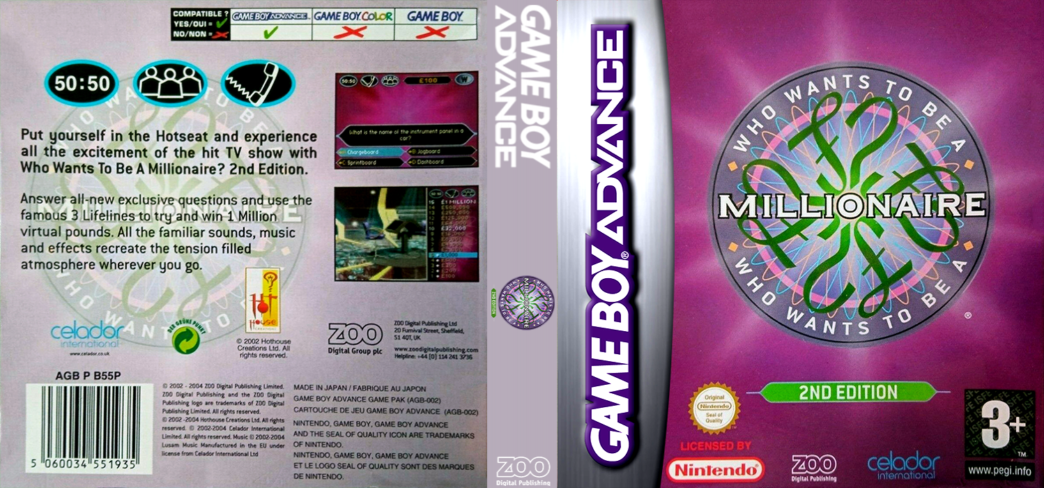 Who Wants to Be a Millionaire - 2nd Edition — box-texture (EU)