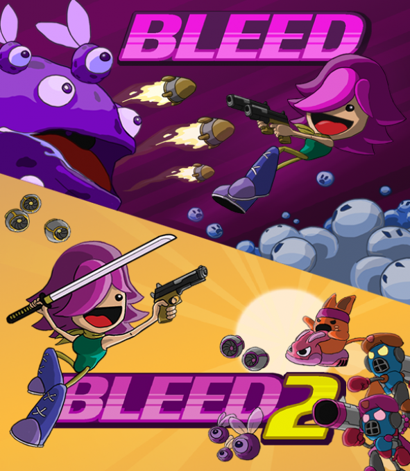 Bleed + Bleed 2 box art