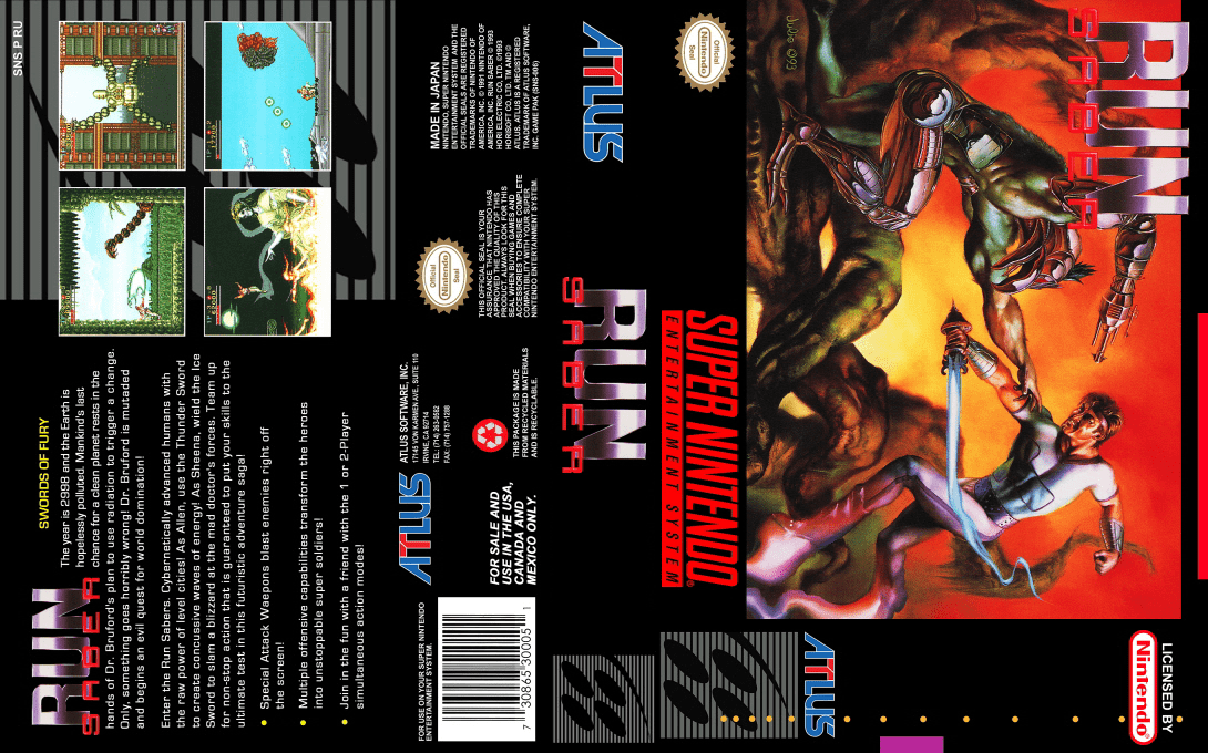 Run Saber — box-texture (US)