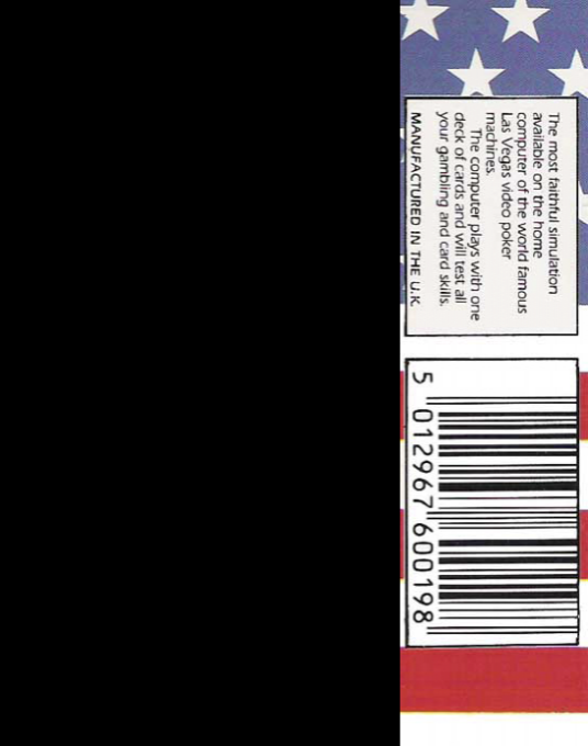 Las Vegas Video Poker — box-2D-back (EU)