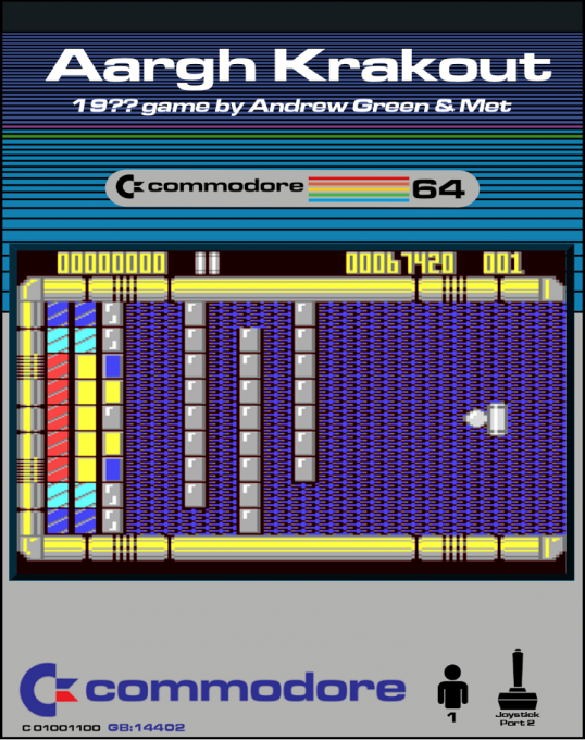 Aargh Krakout box art