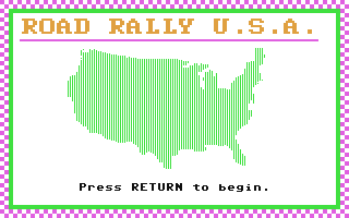 Road Rally U.S.A. — sstitle (WOR)