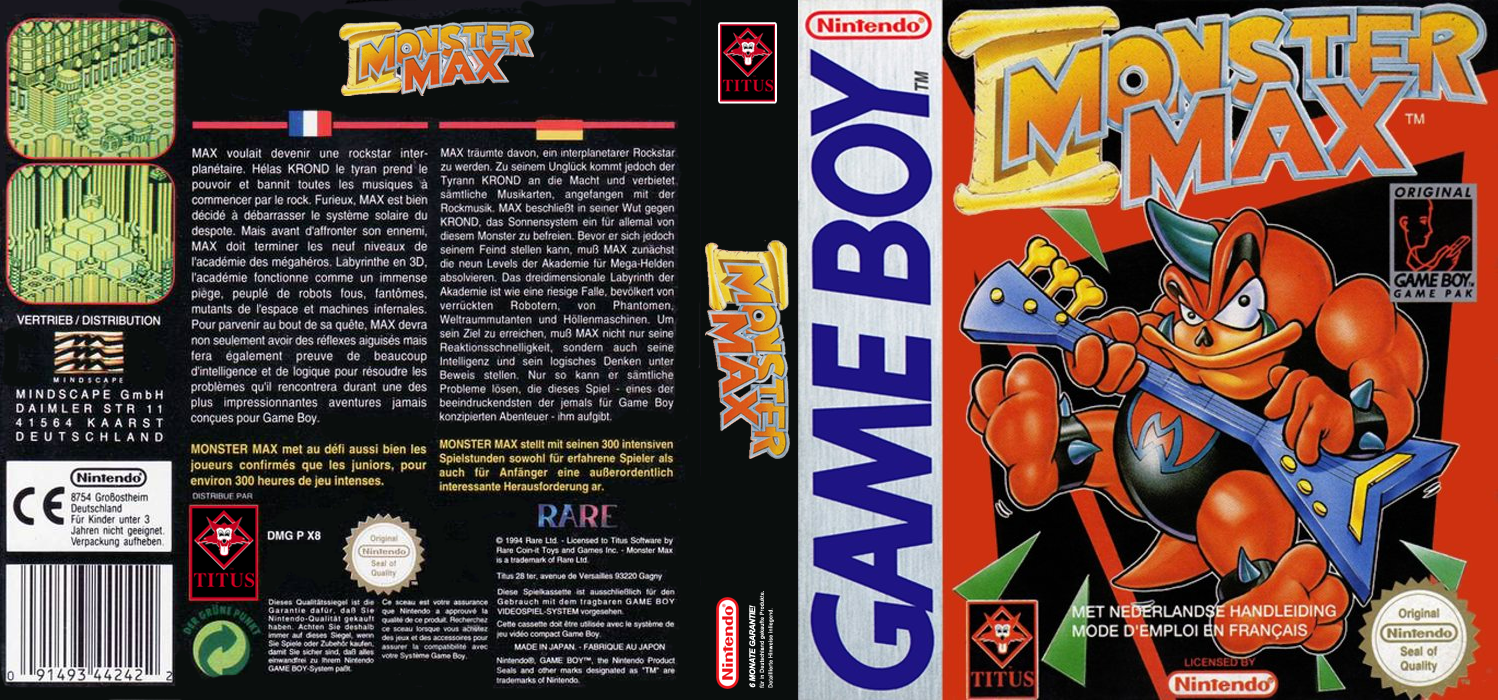 Monster Max — box-texture (EU)