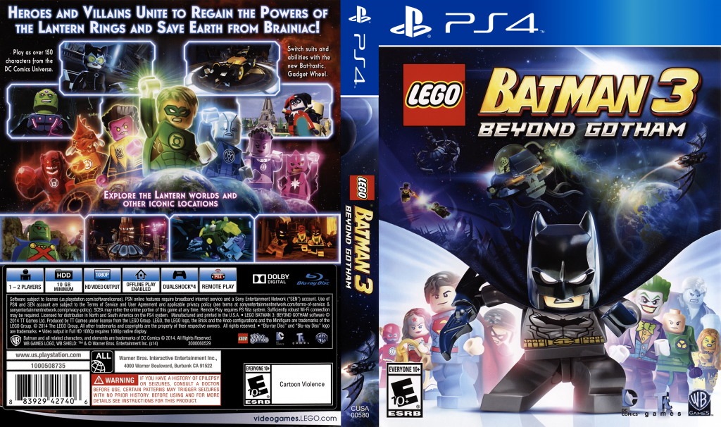 LEGO Batman 3 - Beyond Gotham — box-texture (US)