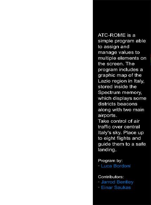 Air Traffic Control Rome — box-2D-back (IT)