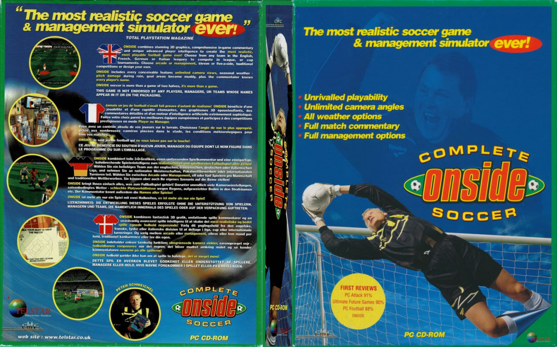 Onside Complete Soccer — box-texture (EU)