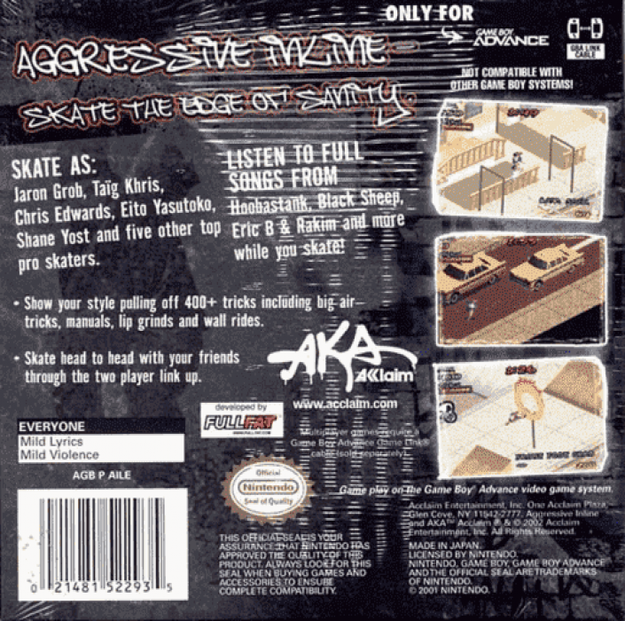 Aggressive Inline — box-2D-back (US)