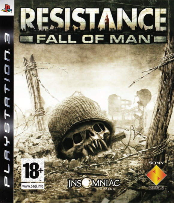 Resistance - Jinrui Botsuraku no Hi — box-2D (EU)