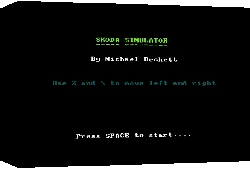 Skoda Simulator — box-3D (WOR)