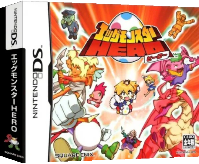 Egg Monster Hero — box-3D (JP)