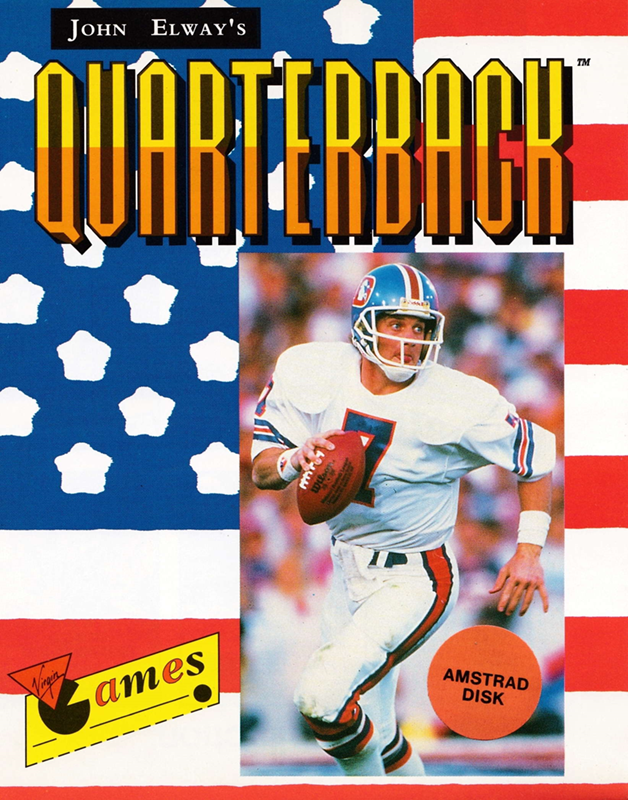 John Elway's Quarterback box art