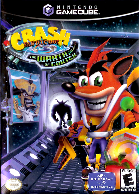 Crash Bandicoot - The Wrath of Cortex box art