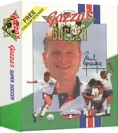 Gazza's Super Soccer — box-3D (EU)