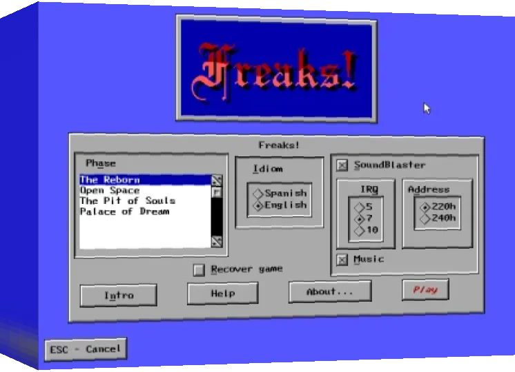 Freaks — box-3D (WOR)