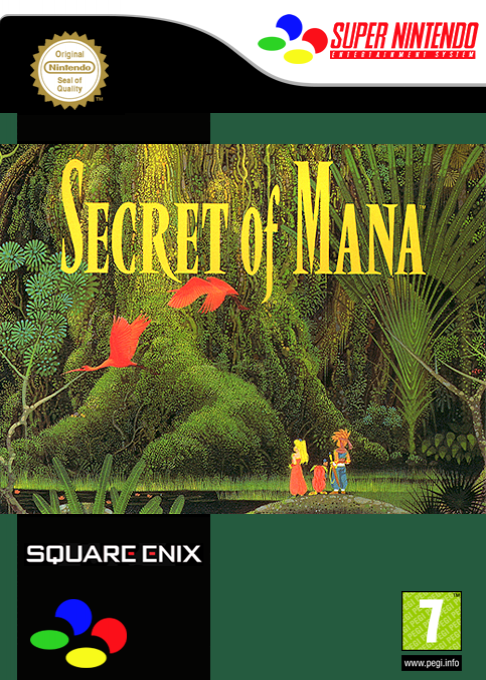Secret Of Mana — box-2D (EU)