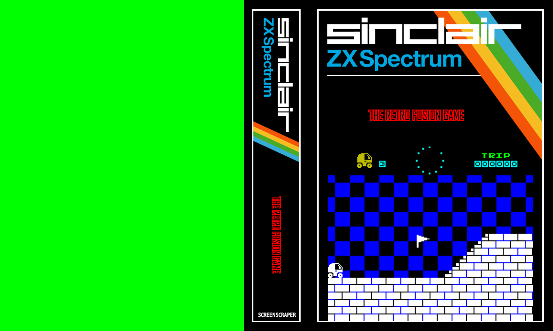 The Retro Fusion Game — box-texture (SS)
