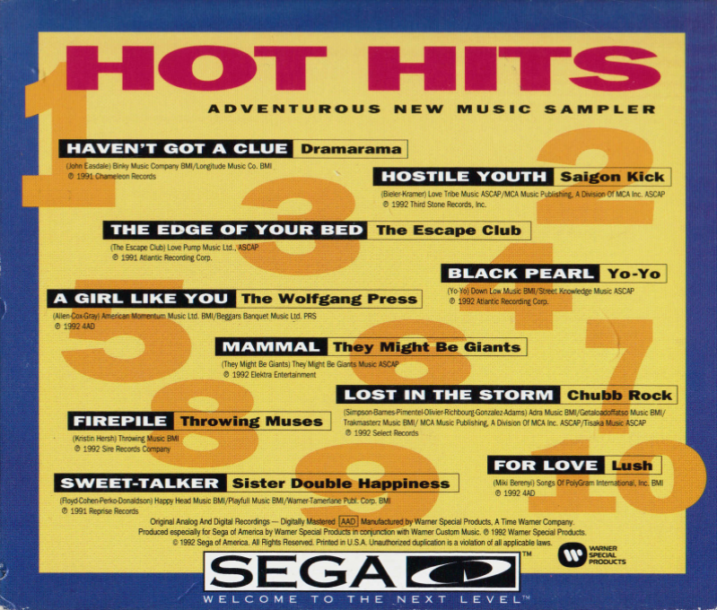 Rock Paintings/hot Hits — box-2D-back (US)