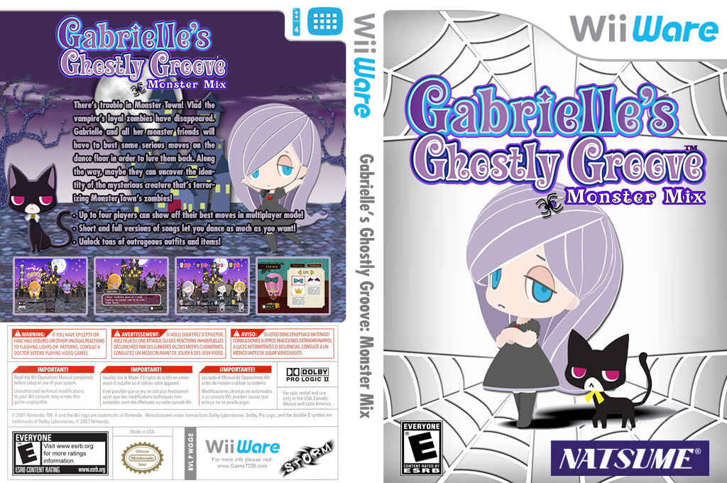 Gabrielle's Ghostly Groove - Monster Mix — box-texture (US)