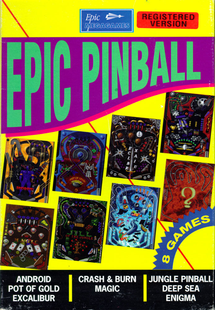 Epic Pinball box art