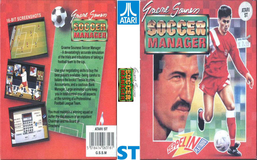 Graeme Souness Soccer Manager — box-texture (EU)