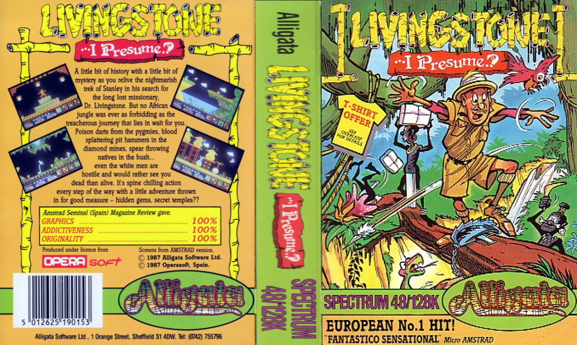 Livingstone, I Presume? — box-texture (EU)