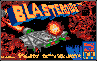 Blasteroids — sstitle (EU)