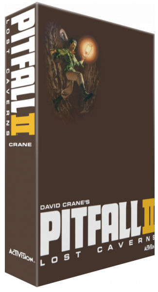Pitfall 2 - Lost Caverns — box-3D (US)
