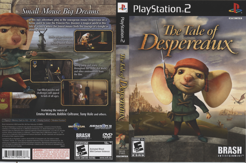 Tale of Despereaux, The — box-texture (US)