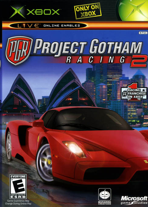 Project Gotham Racing 2 box art