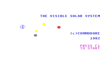 The Visible Solar System — sstitle (WOR)