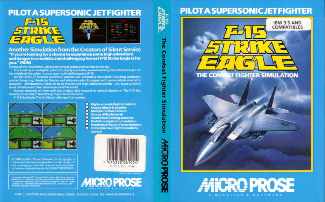 F-15 Strike Eagle — box-texture (EU)