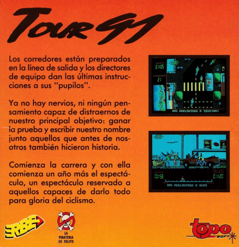 Tour 91 — box-2D-back (SP)