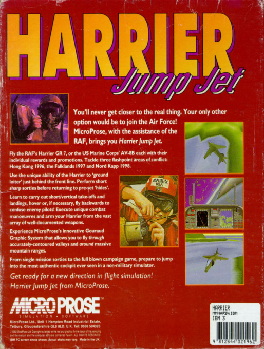 Harrier Jump Jet — box-2D-back (EU)