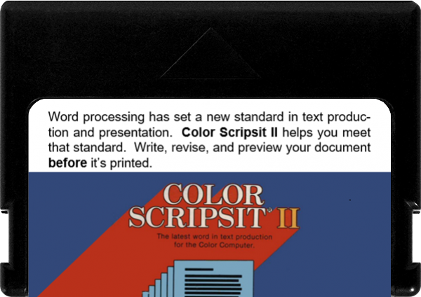 Color SCRIPSIT II — support-2D (US)