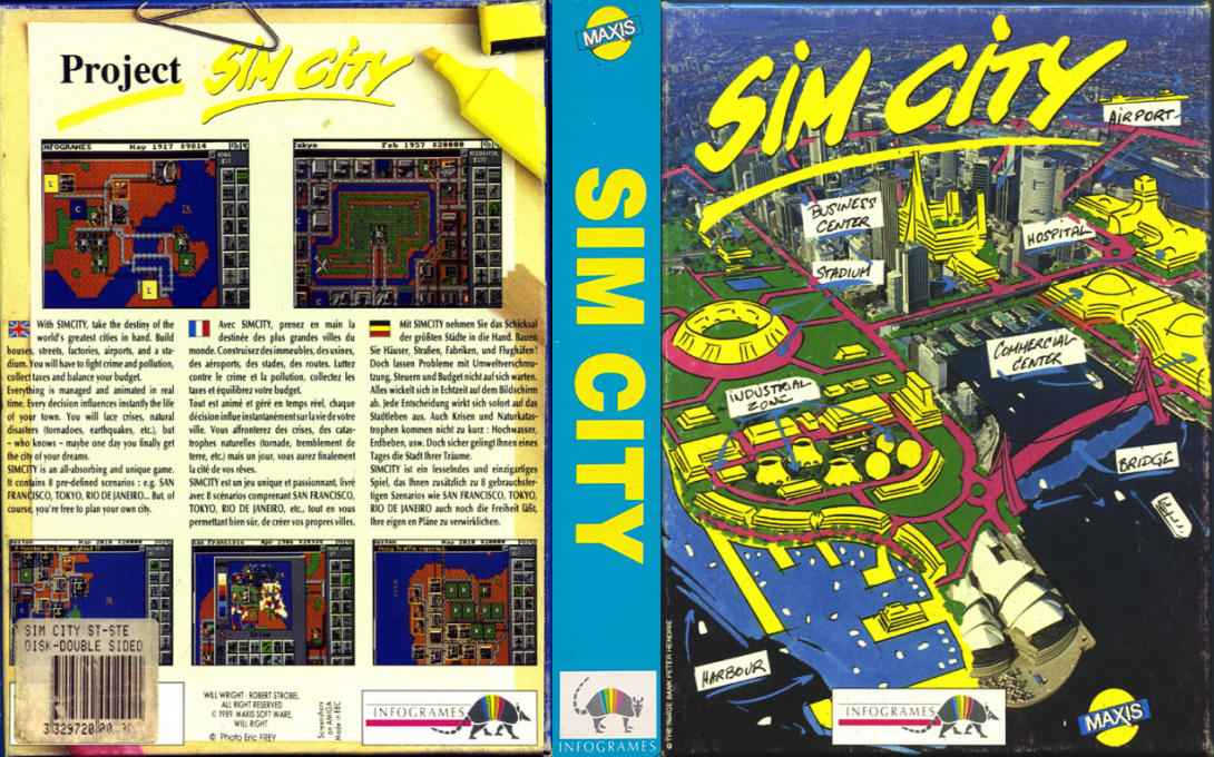 Sim City — box-texture (EU)