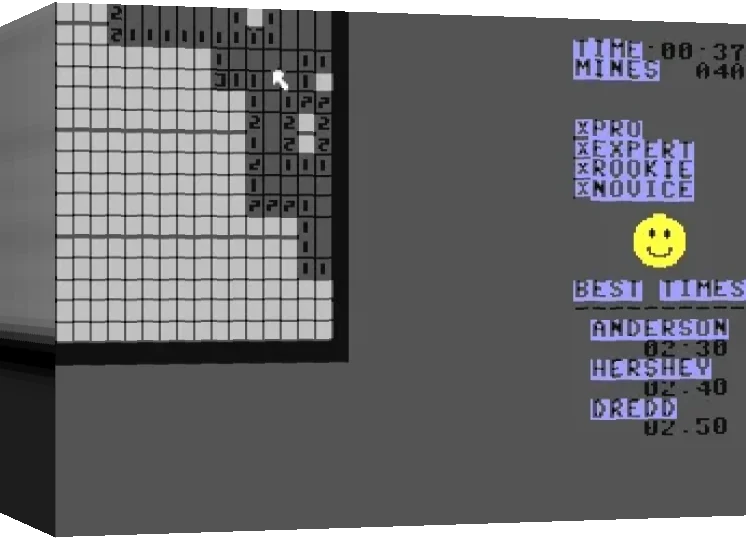 Minesweeper 64 — box-3D (WOR)